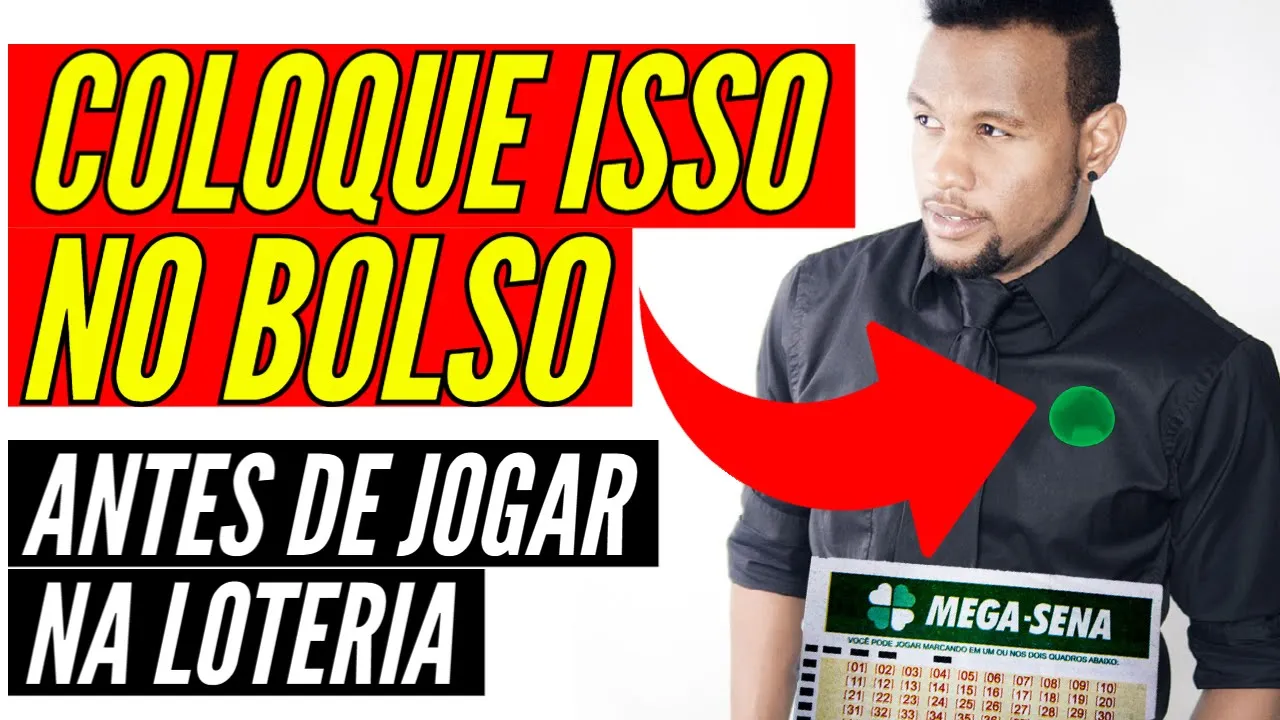 COLOQUE ISSO NO BOLSO ANTES DE JOGAR NA LOTERIA