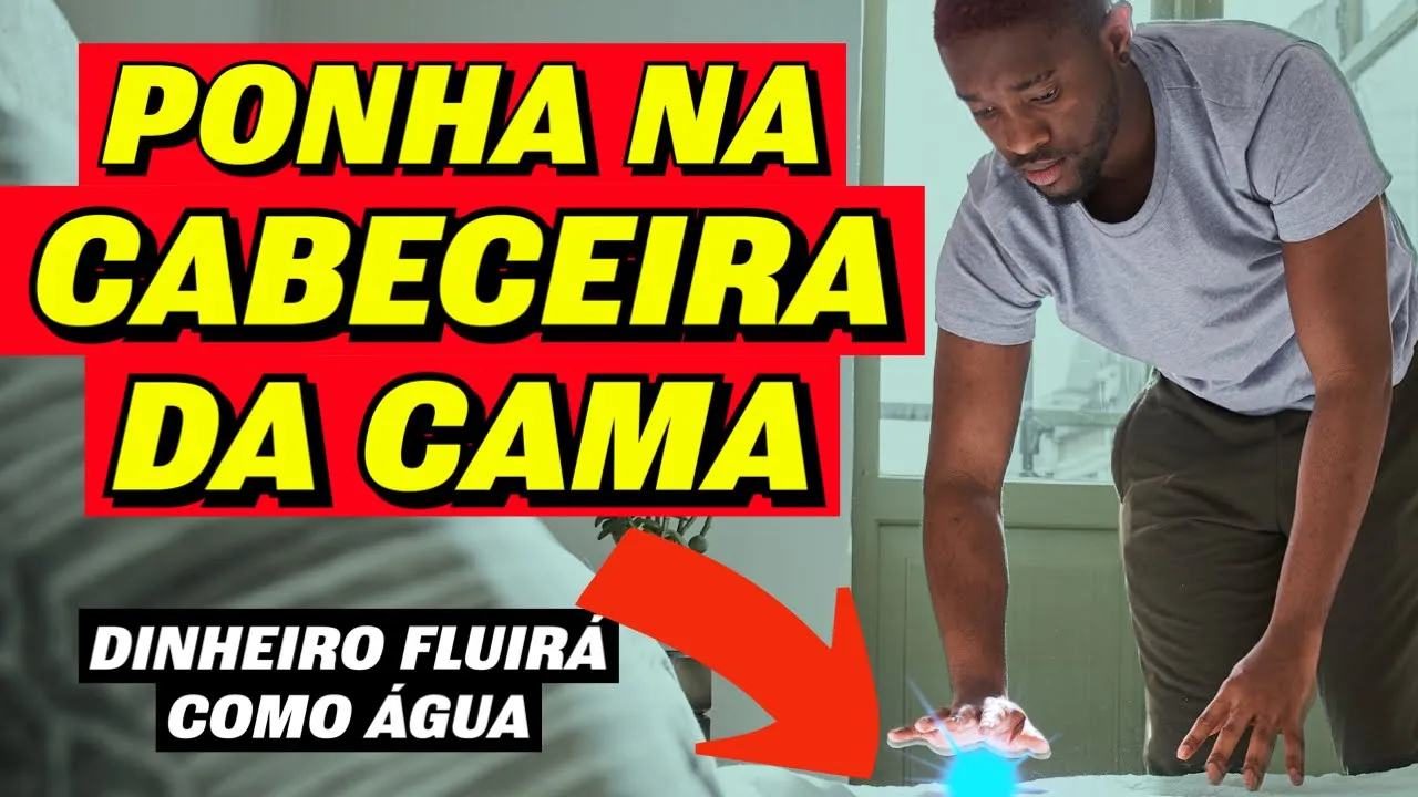 PONHA ESTE SÍMBOLO NA CABECEIRA DA CAMA E O DINHEIRO FLUIRÁ